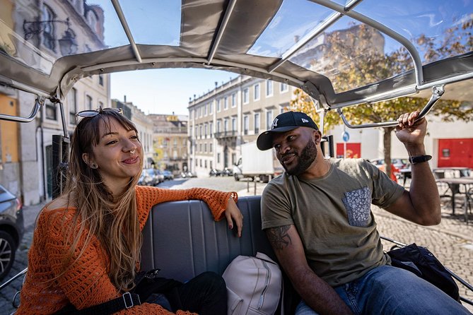 Découverte de Lisbonne en Demi-Journée en Tuk-Tuk Électrique